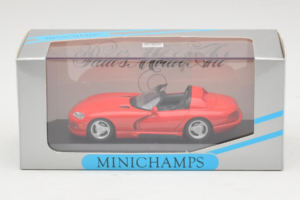 Dodge Viper RT/10 Cabriolet Rød Minichamps 1:43 430144032 Metal — billede 4 af 4
