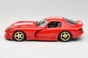 Dodge Viper GTS Rød Bburago 1:18 3075 Metal — billede 4 af 8