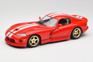 Dodge Viper GTS Rød Bburago 1:18 3075 Metal