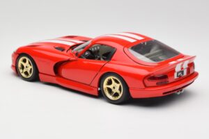 Dodge Viper GTS Rød Bburago 1:18 3075 Metal — billede 7 af 8