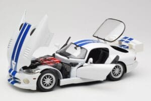 Dodge Viper GTS-R GT2 Hvid 1997 Maisto 1:18 50316 Metal — billede 2 af 8