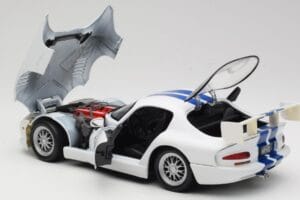 Dodge Viper GTS-R GT2 Hvid 1997 Maisto 1:18 50316 Metal — billede 5 af 8