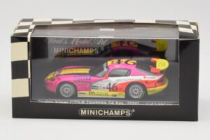 Dodge Viper GTS-R #46 Seiler / Brun / Messley 24 Hours of Daytona 2000 Minichamps 1:43 430001446 Metal — billede 4 af 4