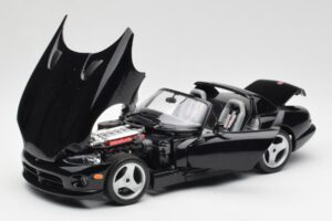 Dodge Viper RT/10 Sort Bburago 1:18 3065 Metal — billede 2 af 8