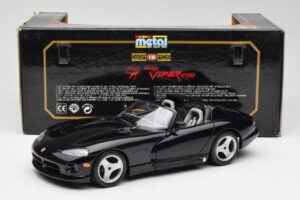 Dodge Viper RT/10 Sort Bburago 1:18 3065 Metal — billede 8 af 8