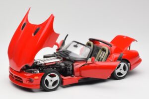 Dodge Viper RT/10 Rød Bburago 1:18 3025-M1 Metal — billede 2 af 8