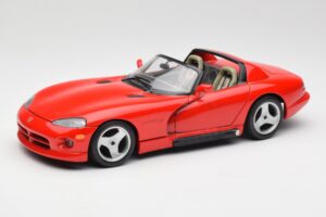 Dodge Viper RT/10 Rød Bburago 1:18 3025-M1 Metal