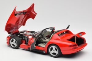 Dodge Viper RT/10 Rød Bburago 1:18 3025-M1 Metal — billede 5 af 8