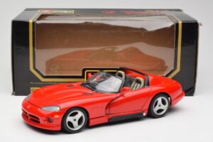 Dodge Viper RT/10 Rød Bburago 1:18 3025-M1 Metal — billede 8 af 8