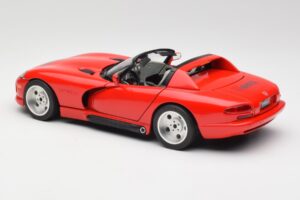 Dodge Viper RT/10 Rød Begrænset Udgave Bburago 1:18 3025 Metal — billede 7 af 8