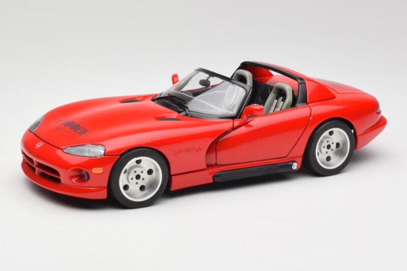 Dodge Viper RT/10 Rød Begrænset Udgave Bburago 1:18 3025 Metal