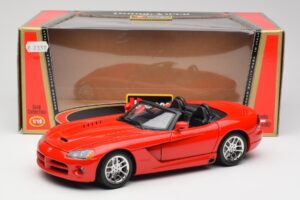 Dodge Viper SRT-10 Rød Bburago 1:18 3325 Metal — billede 8 af 8