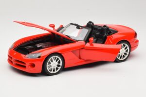 Dodge Viper SRT-10 Roadster Rød Hot Wheels 1:18 53836 Metal — billede 2 af 8