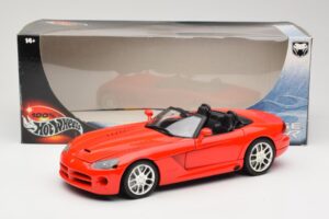 Dodge Viper SRT-10 Roadster Rød Hot Wheels 1:18 53836 Metal — billede 8 af 8