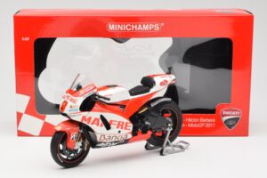 Ducati Desmosedici GP11 #8 H. Barbera Ducati MotoGP Team MotoGP 2011 Minichamps 1:12 123110008 Metal — billede 6 af 6