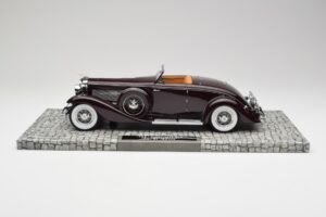 Duesenberg SJN Convertible Coupe Bordeaux Minichamps 1:18 107150331 Metal — billede 3 af 6