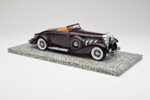 Duesenberg SJN Convertible Coupe Bordeaux Minichamps 1:18 107150331 Metal — billede 6 af 6