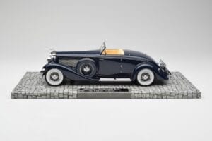 Duesenberg SJN Convertible Coupe Midnight Blue Minichamps 1:18 107150332 Metal — billede 3 af 6
