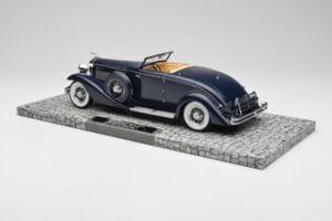 Duesenberg SJN Convertible Coupe Midnight Blue Minichamps 1:18 107150332 Metal — billede 5 af 6