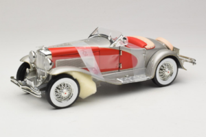 Duesenberg SJ Clark Gable's Car Sølv Rød ERTL 1:18 7962 Metal
