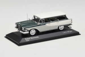 Edsel Bermuda Station Wagon Grøn Minichamps 1:43 400082011 Metal — billede 2 af 4