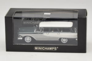 Edsel Bermuda Station Wagon Grøn Minichamps 1:43 400082011 Metal — billede 4 af 4