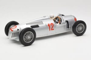 Auto Union Type C #12 H. Stuck Hungarian GP Budapest 1936 Minichamps 1:18 155361012 Metal — billede 2 af 6