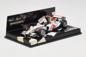 BAR Honda 007 A. Davidson Malaysian GP 2005 Minichamps 1:43 400050104 Metal — billede 2 af 5