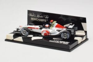 BAR Honda 007 A. Davidson Malaysian GP 2005 Minichamps 1:43 400050104 Metal — billede 3 af 5
