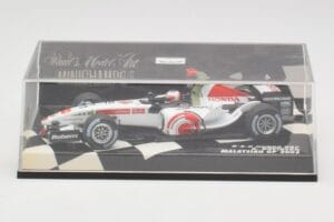 BAR Honda 007 A. Davidson Malaysian GP 2005 Minichamps 1:43 400050104 Metal — billede 5 af 5