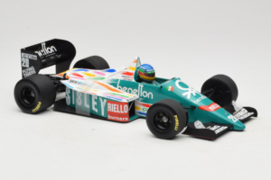 Benetton B186 #20 G. Berger F1 1986 Minichamps 1:18 80439418130 Metal — billede 4 af 6