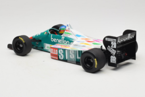 Benetton B186 #20 G. Berger F1 1986 Minichamps 1:18 80439418130 Metal — billede 5 af 6
