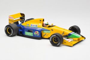 Benetton B191 #19 M. Schumacher F1 1991 Minichamps 1:18 100910119 Metal — billede 4 af 6