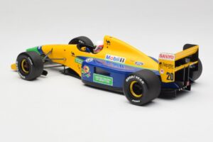 Benetton B191 #19 M. Schumacher F1 1991 Minichamps 1:18 100910119 Metal — billede 5 af 6