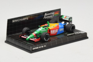 Benetton B189 Ford E. Pirro F1 1989 Minichamps 1:43 400890020 Metal — billede 2 af 5