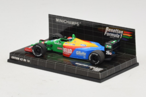 Benetton B189 Ford E. Pirro F1 1989 Minichamps 1:43 400890020 Metal — billede 3 af 5