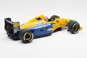 Benetton Ford B191 #19 N. Piquet F1 1991 Minichamps 1:18 100910020 Metal — billede 2 af 6