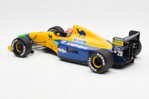 Benetton Ford B191 #19 N. Piquet F1 1991 Minichamps 1:18 100910020 Metal — billede 3 af 6