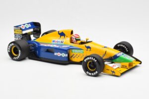 Benetton Ford B191 #19 N. Piquet F1 1991 Minichamps 1:18 100910020 Metal — billede 4 af 6