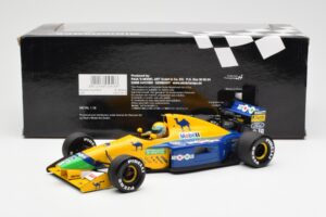 Benetton Ford B191 #20 R. Moreno F1 1991 Minichamps 1:18 100910019 Metal — billede 6 af 6