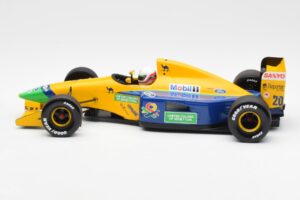 Benetton Ford B191B #20 M. Brundle F1 Early Season 1992 Minichamps 1:18 100920120 Metal — billede 3 af 6