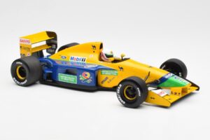 Benetton Ford B191B #20 M. Brundle F1 Early Season 1992 Minichamps 1:18 100920120 Metal — billede 4 af 6