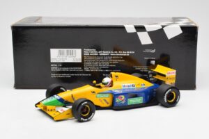 Benetton Ford B191B #20 M. Brundle F1 Early Season 1992 Minichamps 1:18 100920120 Metal — billede 6 af 6