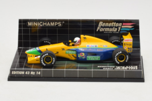 Benetton B191B Ford #20 M. Brundle Early Season F1 1992 Minichamps 1:43 400920120 Metal