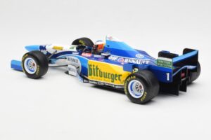 Benetton B195 Renault #1 M. Schumacher Winner Japanese GP 1995 Minichamps 1:18 510953401 Metal — billede 5 af 6