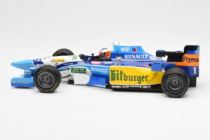 Benetton B195 Renault #1 M. Schumacher Canadian GP 1995 Minichamps 1:18 510950601 Metal — billede 3 af 6