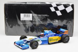 Benetton B195 Renault #1 M. Schumacher Canadian GP 1995 Minichamps 1:18 510950601 Metal — billede 6 af 6