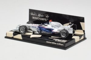 BMW Sauber F1.08 #5 N. Heidfeld Showcar 2008 Minichamps 1:43 400080083 Metal — billede 3 af 5