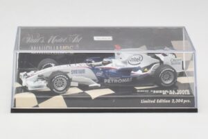 BMW Sauber F1.08 #5 N. Heidfeld Showcar 2008 Minichamps 1:43 400080083 Metal — billede 5 af 5