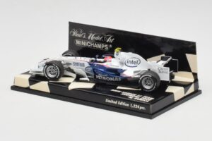 BMW Sauber F1.08 #4 R. Kubica Showcar 2008 Minichamps 1:43 400080084 Metal — billede 3 af 5